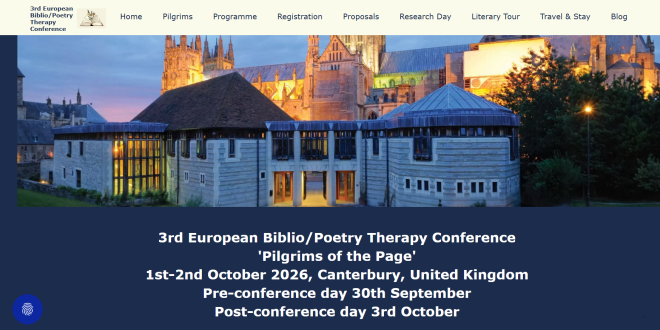 3rd European Biblio/Poetry Therapy Conference