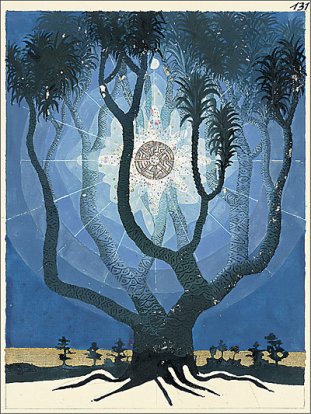 Carl Jung's drawing of the Sacred Tree